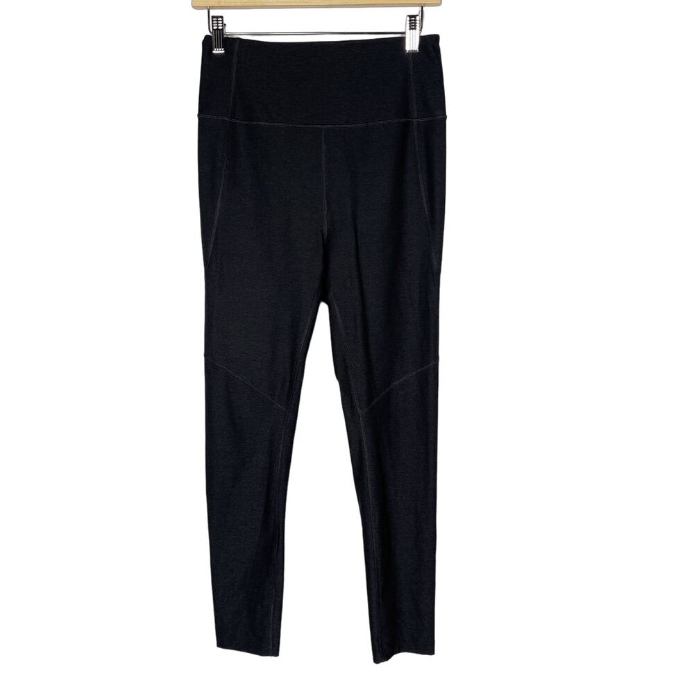 Outdoor Voices Medium Heathered Charcoal Black FreeForm Leggings Flow High Rise